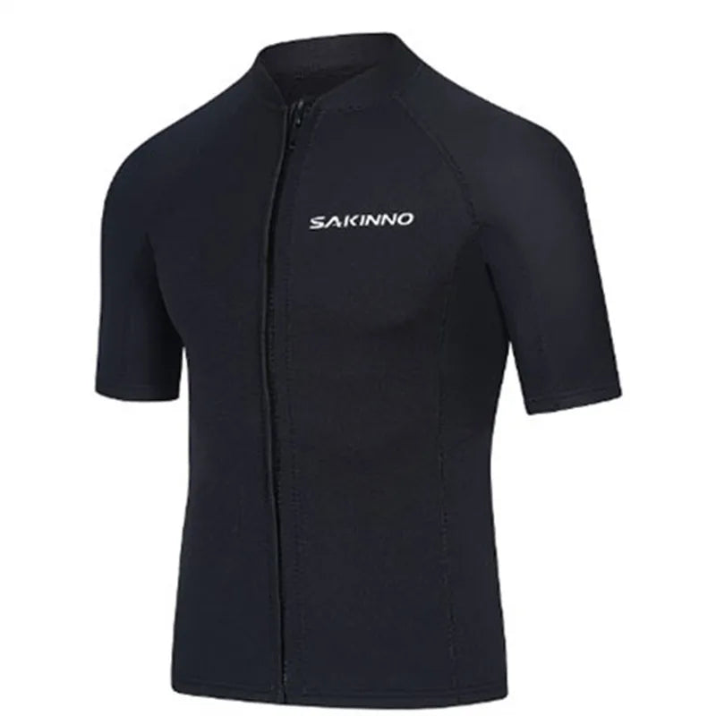 2mm Split Short Sleeve Wetsuit Men Women