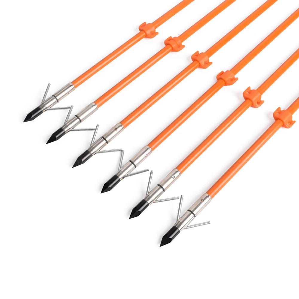 6pcs ARCHERY Bowfishing Arrows 32"