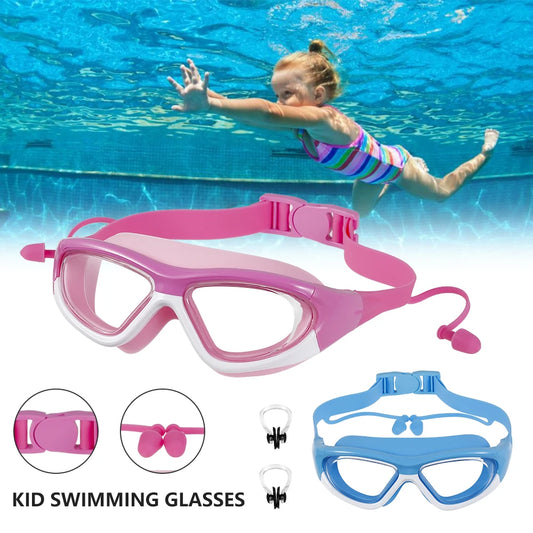 Children's Swimming Goggles With Earplugs