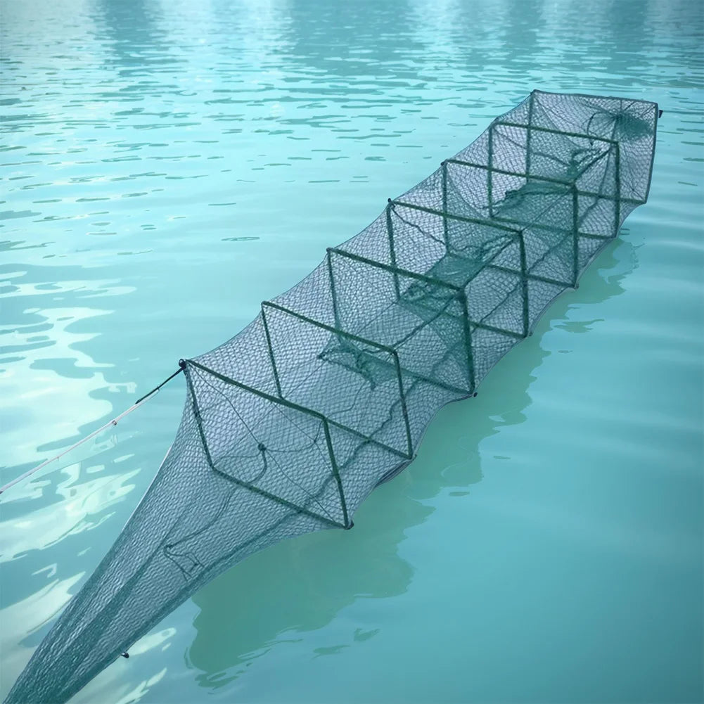 Foldable Cage Trap For Fish, Crabs, Crayfish