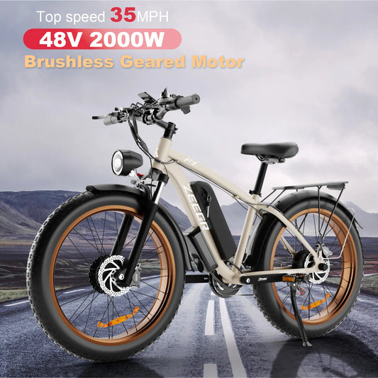 48v 2000w ebike full suspension