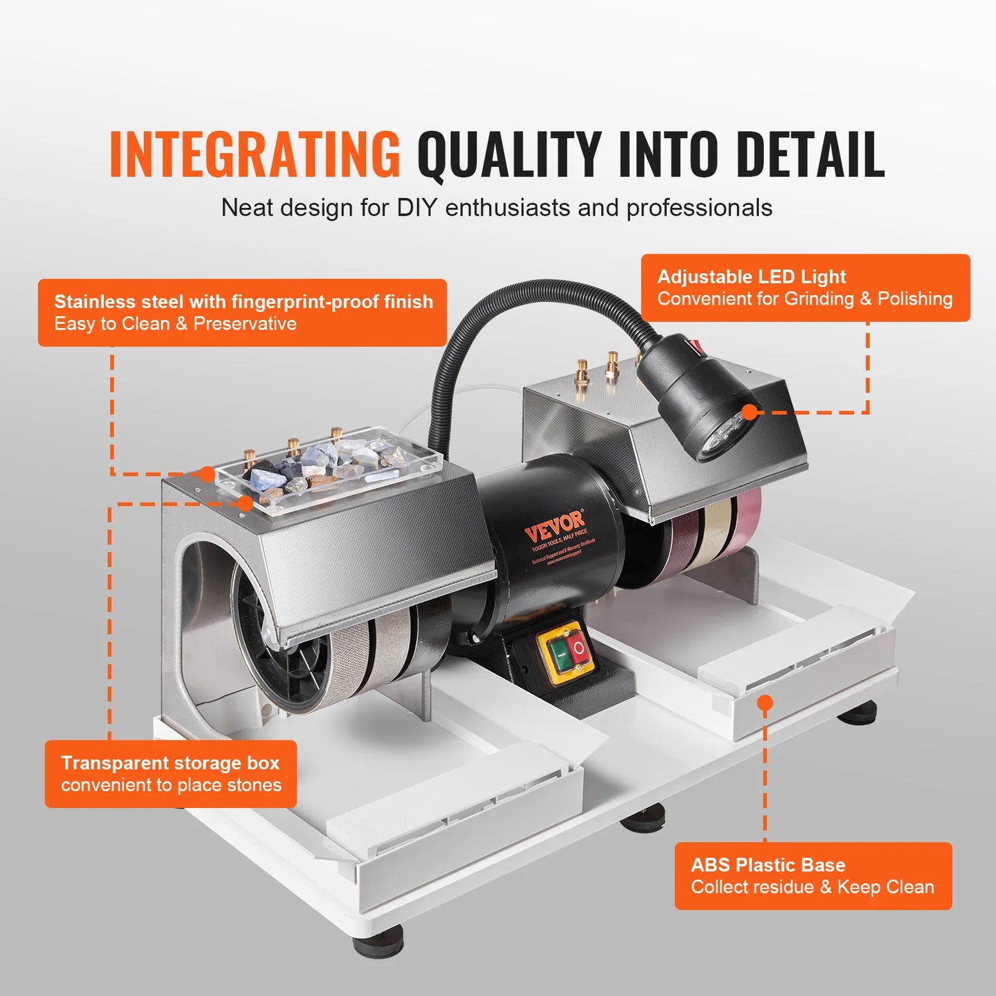 Cabbing Machine 6" 2HP 1800rpm