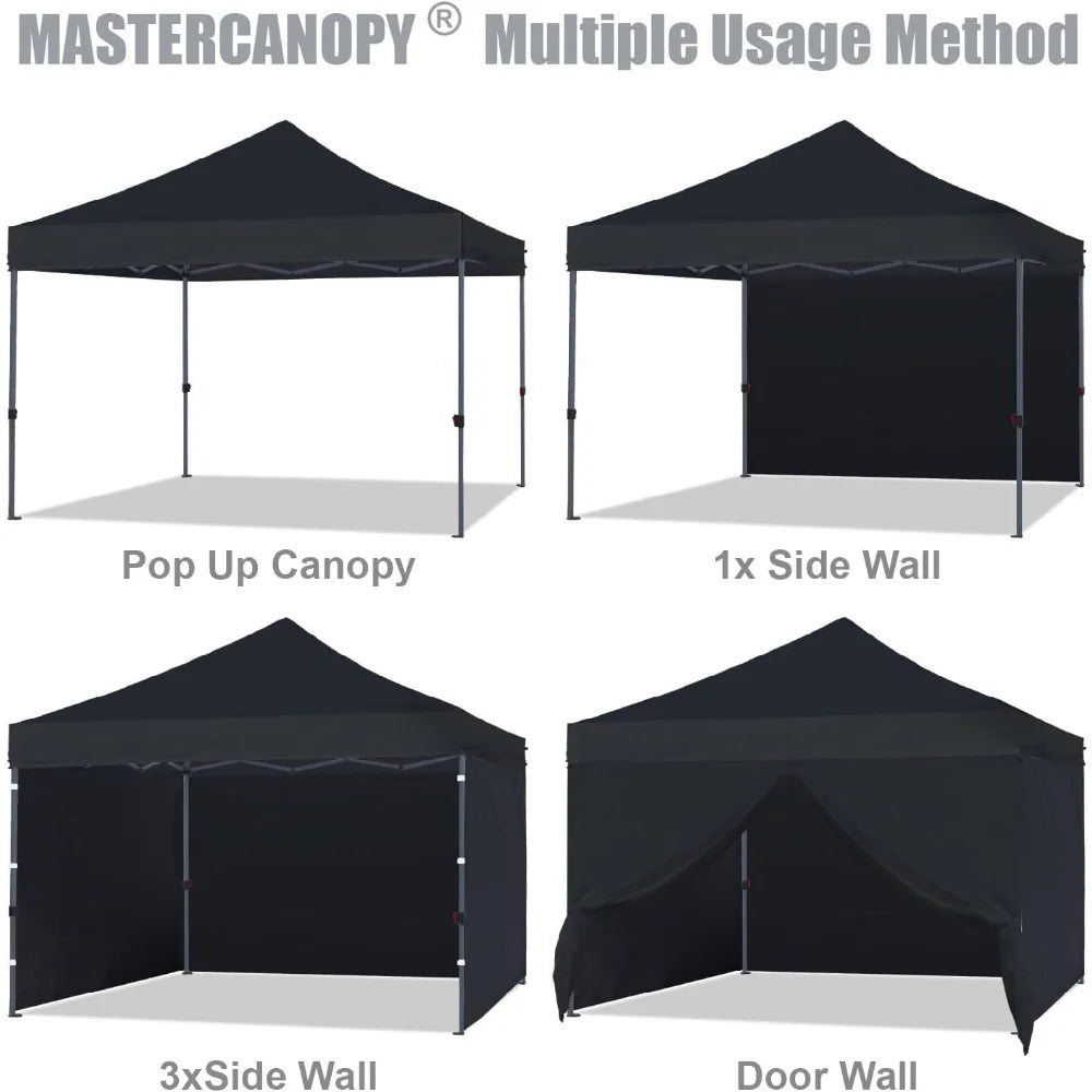 Heavy Duty Pop-up Canopy Tent With Sidewalls