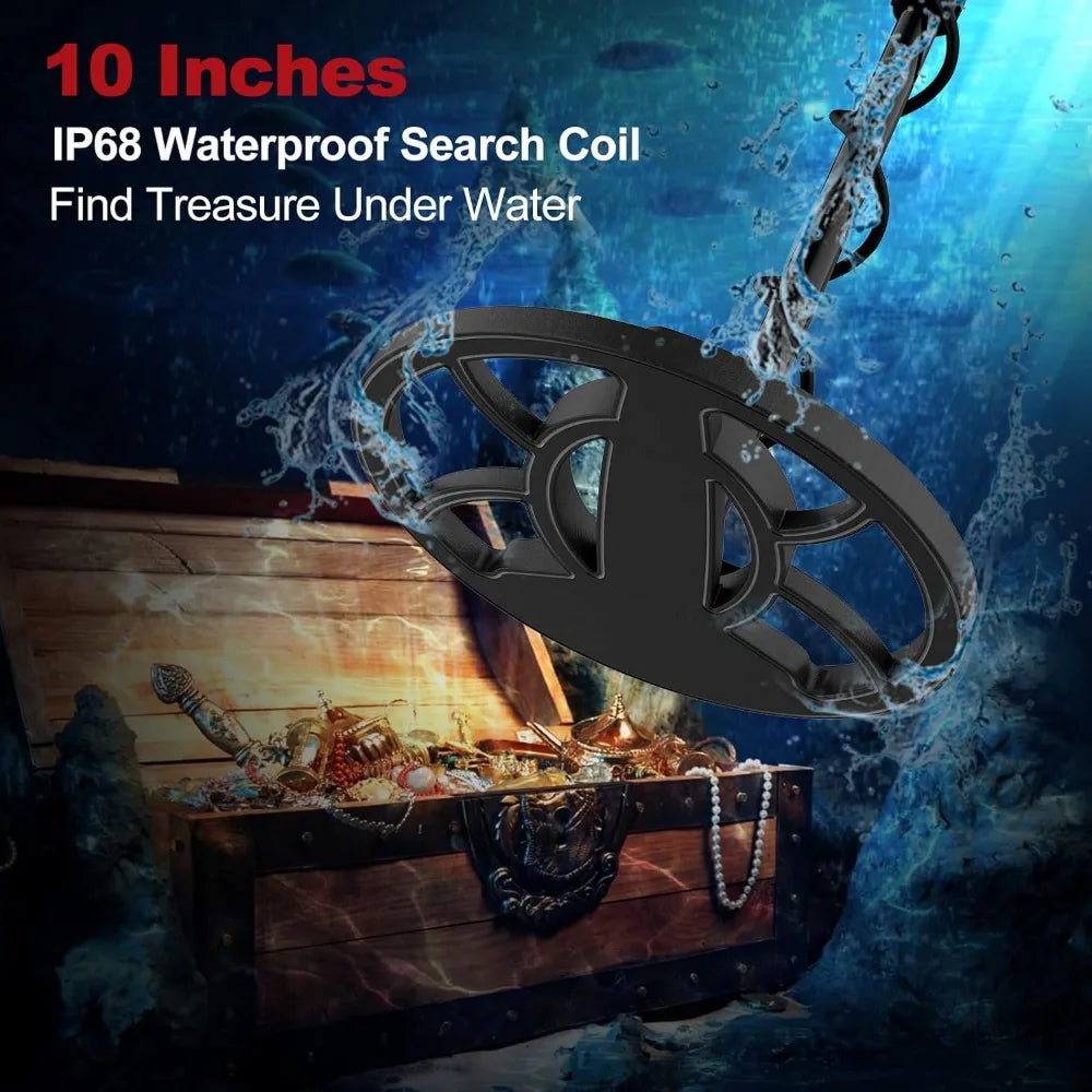 High Accuracy Waterproof Gold Detector with LCD Display