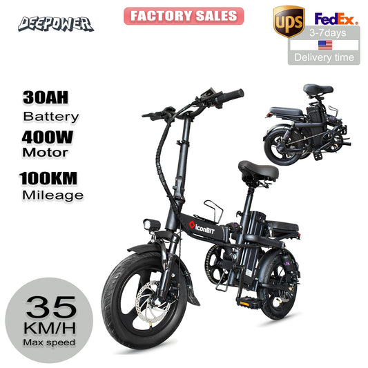 E-bike 400W 48V 30AH Adult Fat Tire