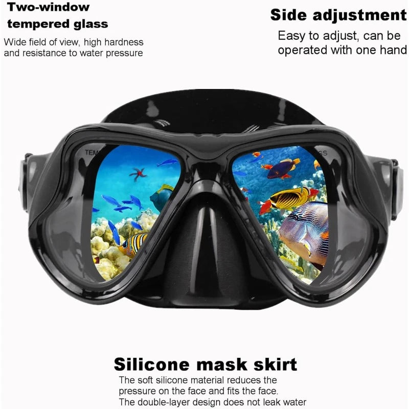 Adults Snorkel/ Scuba mask Set