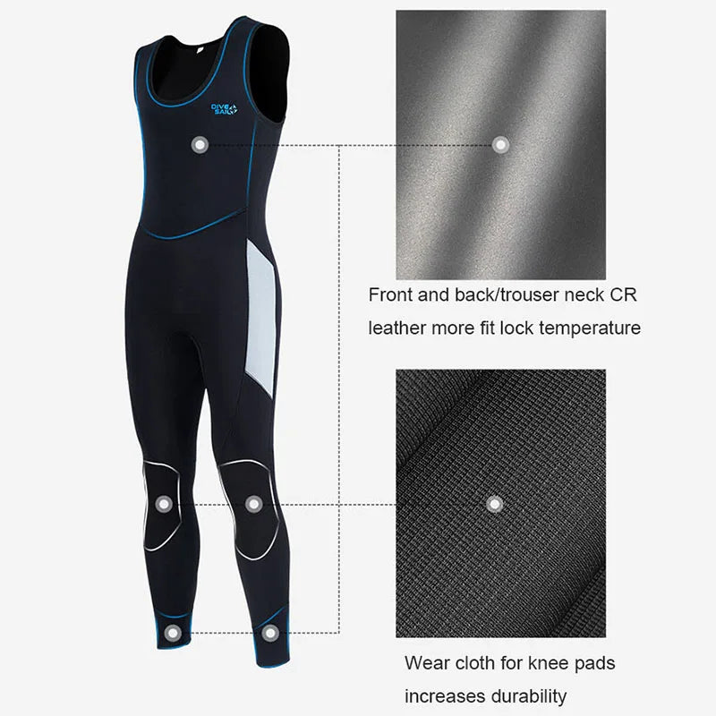 Wetsuit 5mm Men Women