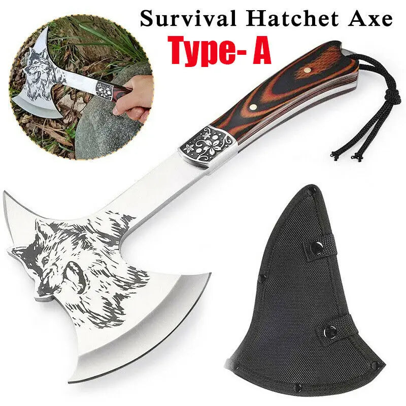 Foldable Survival Camping Axe Multi Tool