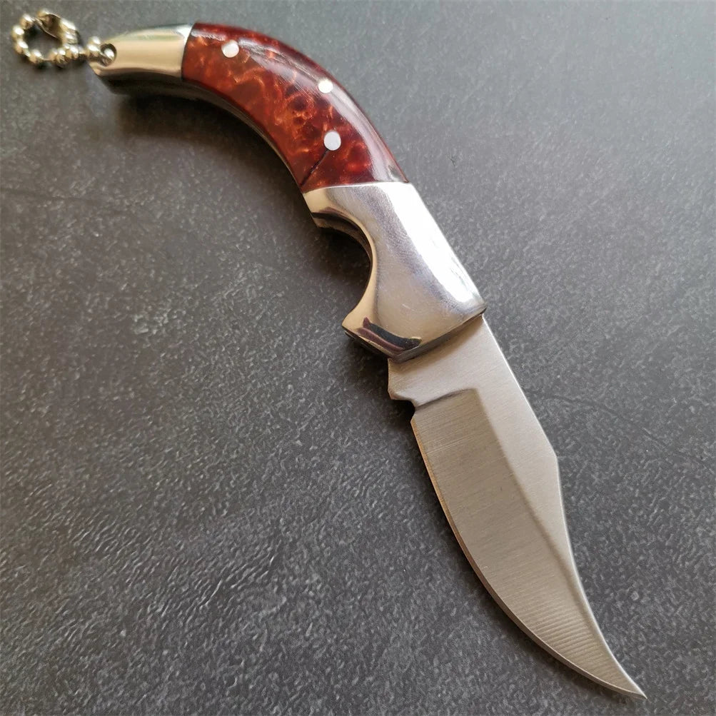 Small Folding Blade Keychain Knife