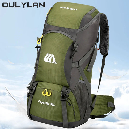 Large Capacity 50L Waterproof Camping Backpack