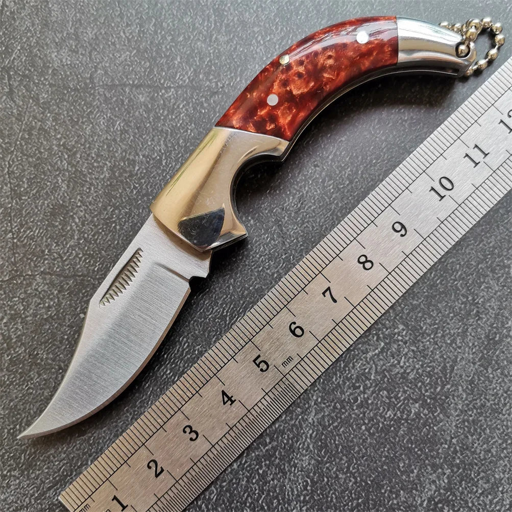 Small Folding Blade Keychain Knife