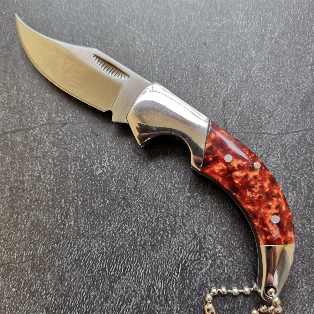 Small Folding Blade Keychain Knife