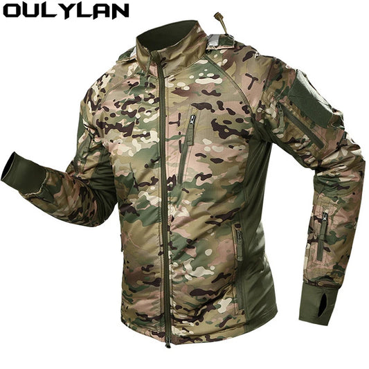 Windbreaker Men's Waterproof Tactical Jacket