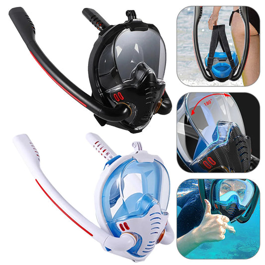 Anti Fog Full Face Snorkeling Respiratory Masks