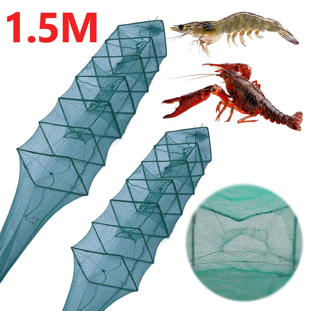 Foldable Cage Trap For Fish, Crabs, Crayfish