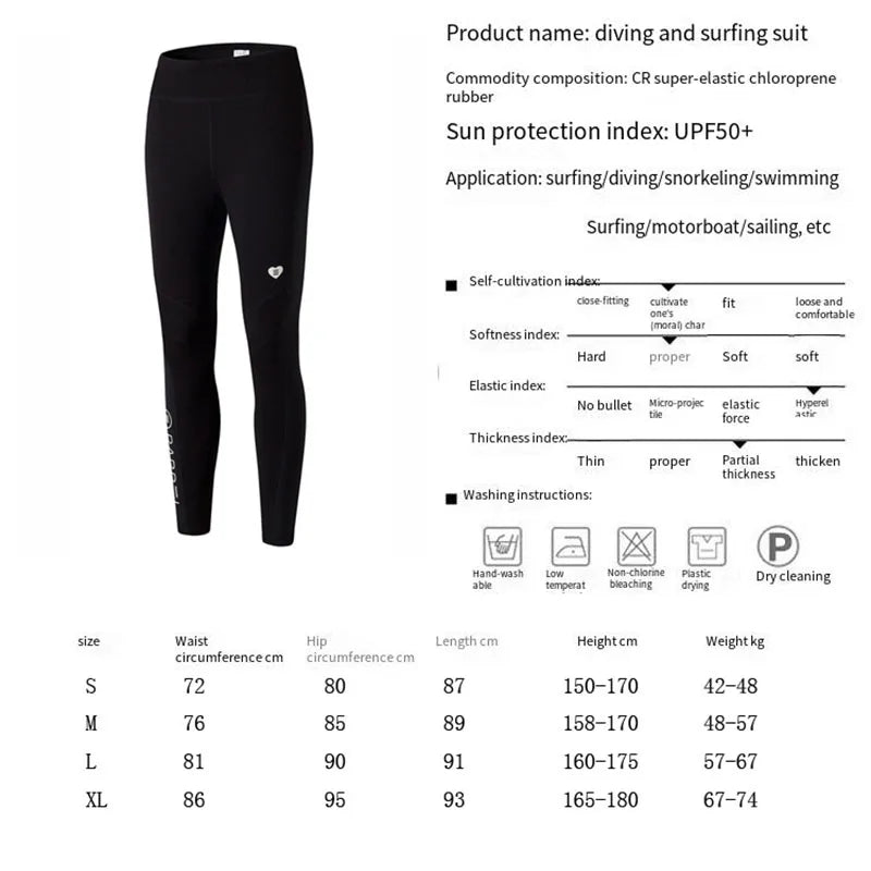 2MM Women Wetsuit Split Long Sleeved