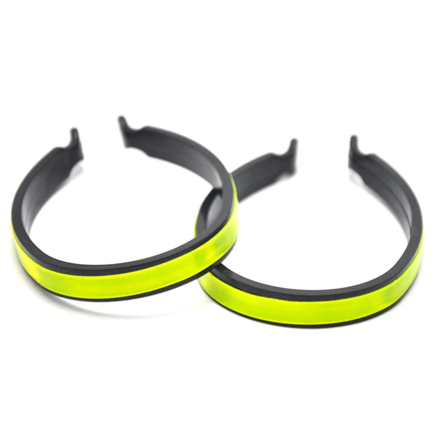 New 2pcs Reflective Trouser Clips