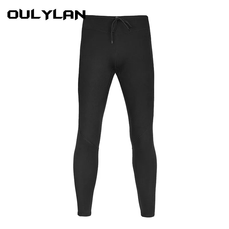 1.5 mm Neoprene Black Diving Long Pants